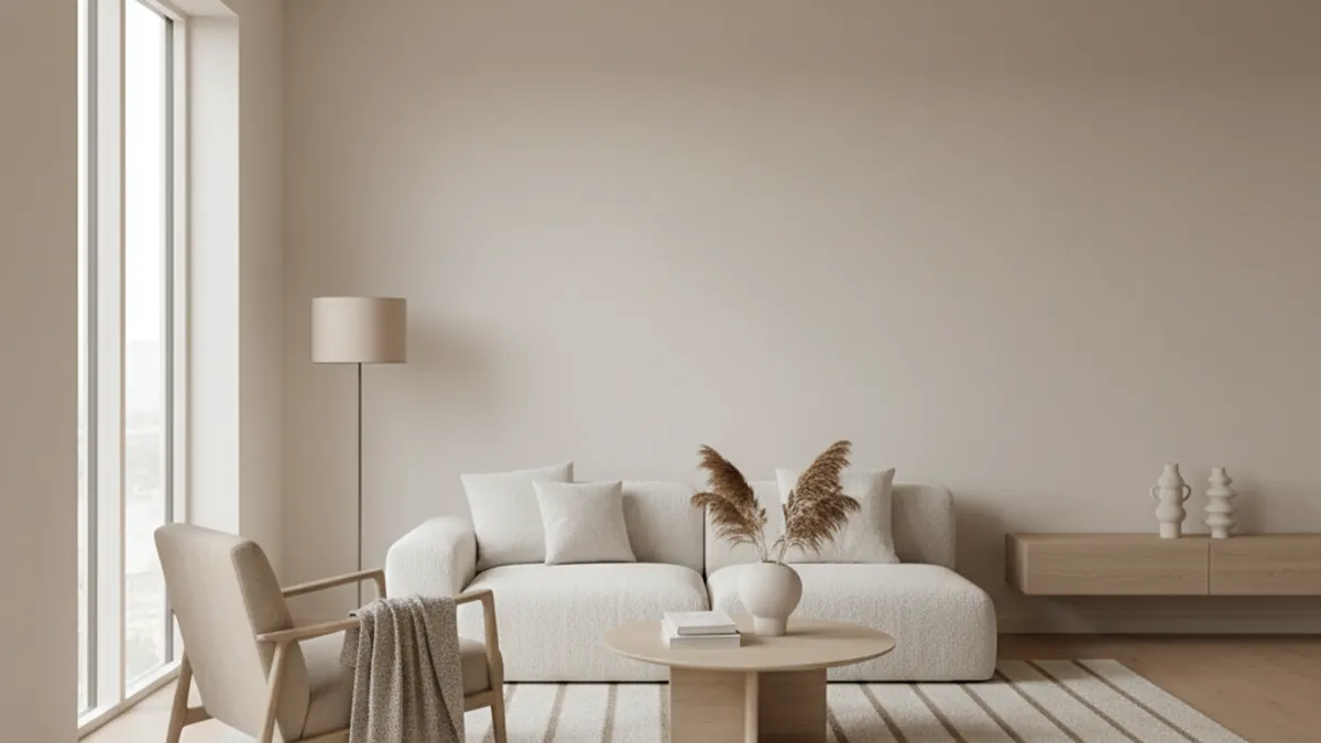 Wohnzimmer – Skandinavisch – Warmweiss