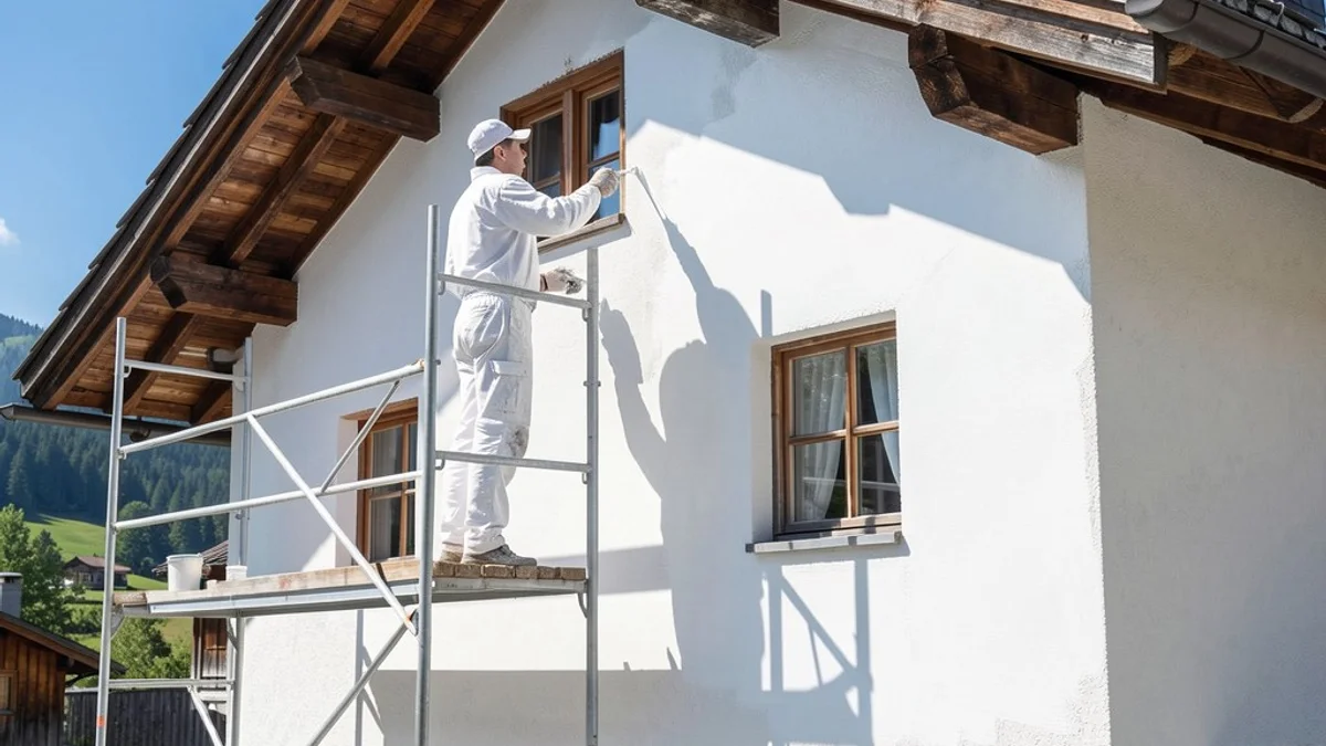 Fassadenrenovierung – professionelle Arbeiten